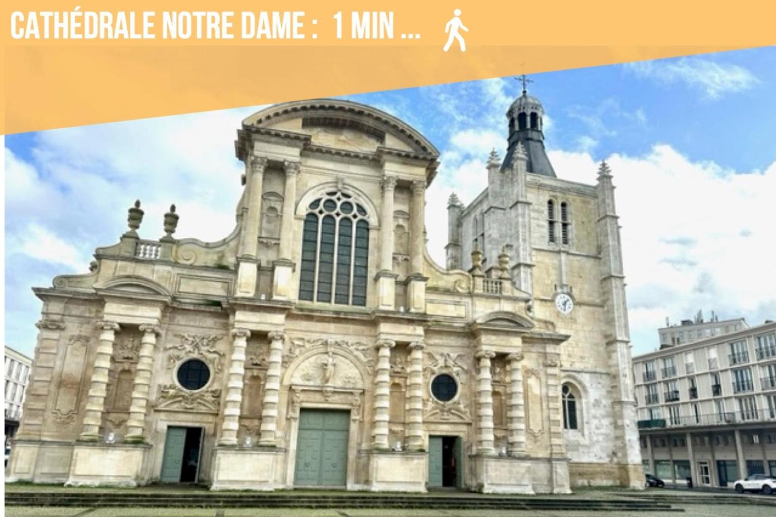 Le Clos Notre Dame Proche Du Bord De Mer Le Havre Bagian luar foto